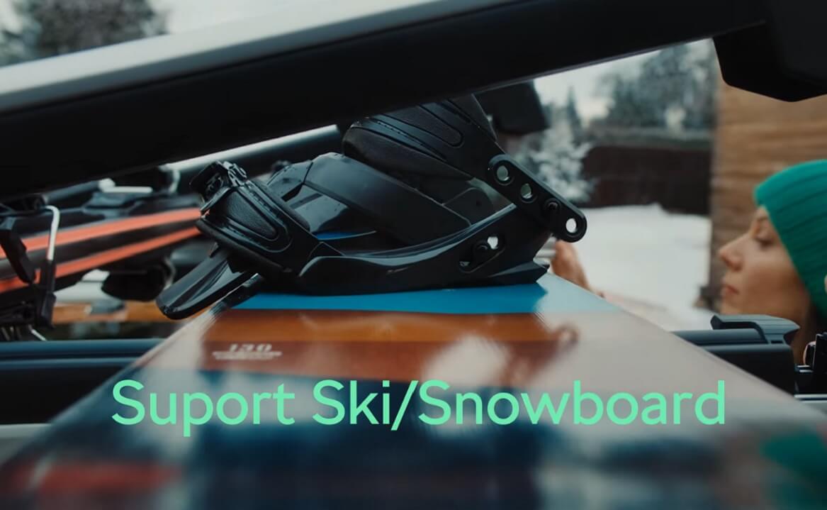 suport ski snowboard skoda