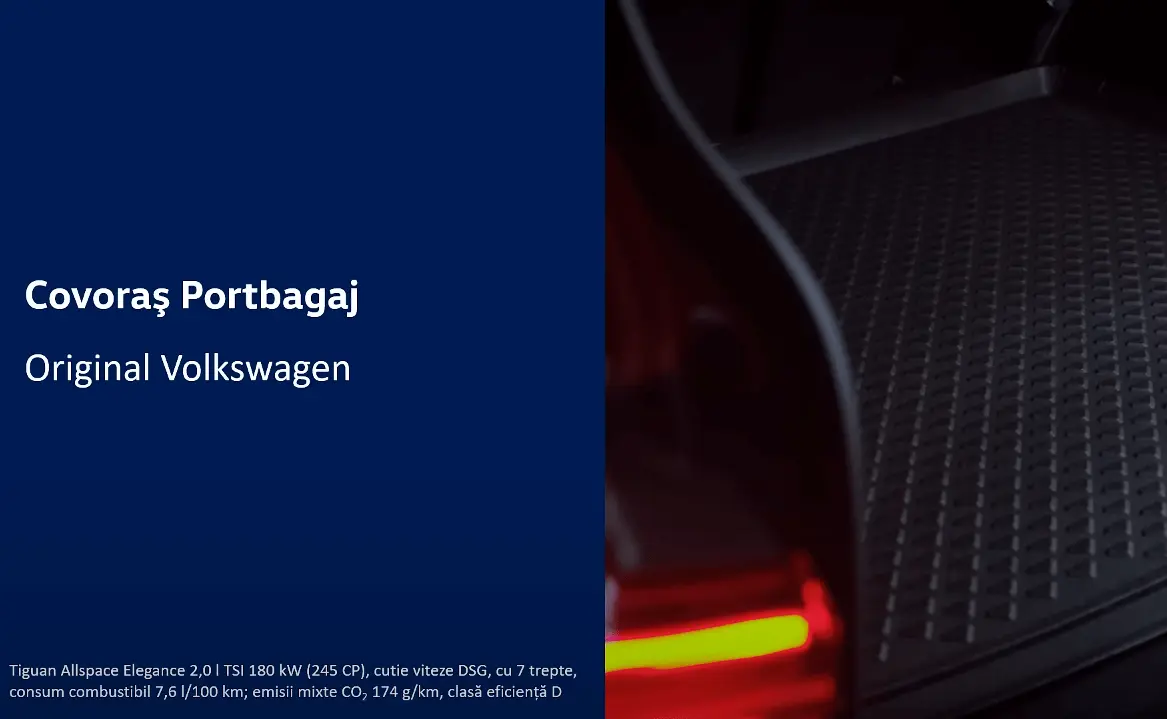 covorase portbagaj originale volkswagen