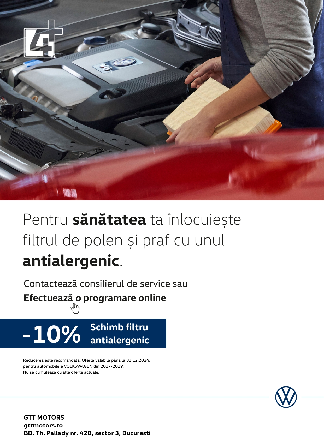 gtt-motors-service-volkswagen-segmentul-2-mai-2024-schimb-filtru-antialergenic